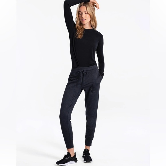 Lole Om Tech Joggers Sweatpants charcoal grey Women’s Size Large - Picture 2 of 4